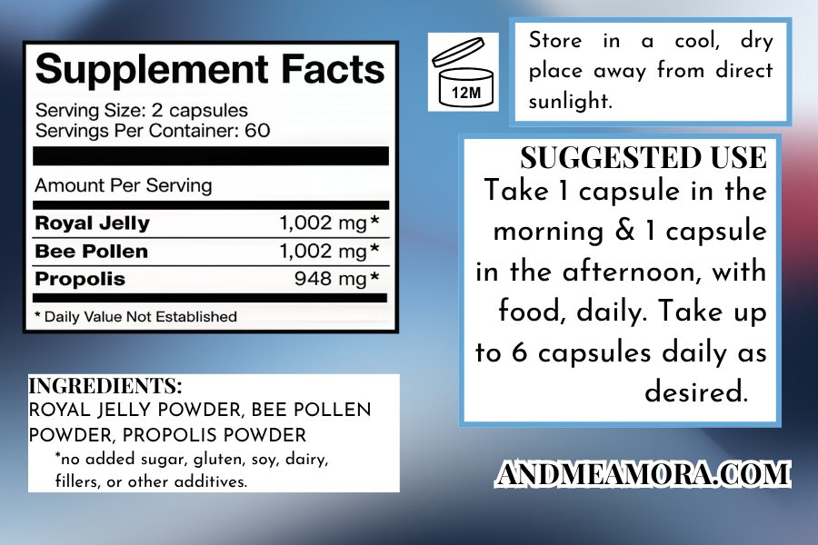 Apitherapy Beauty Capsules