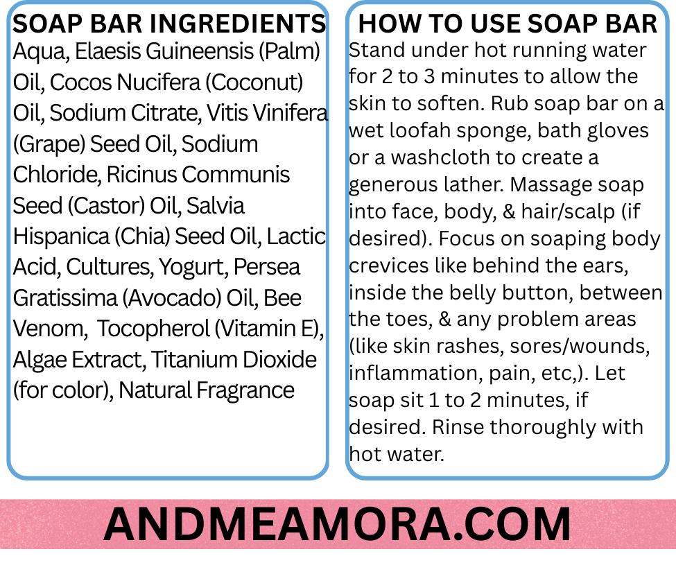 Velvet Venom Soap Bar